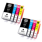 Replacement For Hp 910Xl Ink Cartridges For Officejet 8012 Pro 8024 8028 2 Set