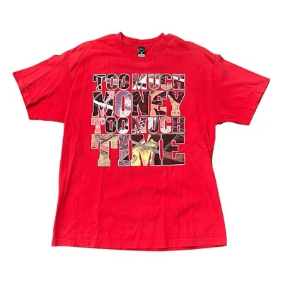 Camisa Rogue Status Para Hombres XL Roja Gun Show Rob Dyrdek Y2K Travis Barker De Colección Patín Foto 1 de 4