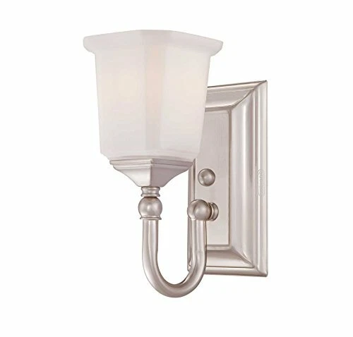 Quoizel NL8601BN 1-Light Nicholas Bath Light in Brushed Nickel - Image 1 of 1