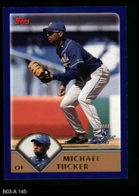2003 Topps #145 Michael Tucker Royals 8 - NM/MT - Image 1 of 2