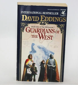 GUARDIANS OF THE WEST David Eddings Malloreon Book One Del Rey 1988 PB 1st Print - Imagen 1 de 6