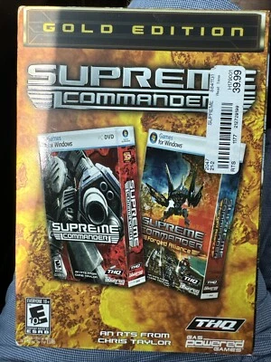 Supreme Commander: Gold Edition (PC, 2008) Video Game Complete - Image 1 of 4