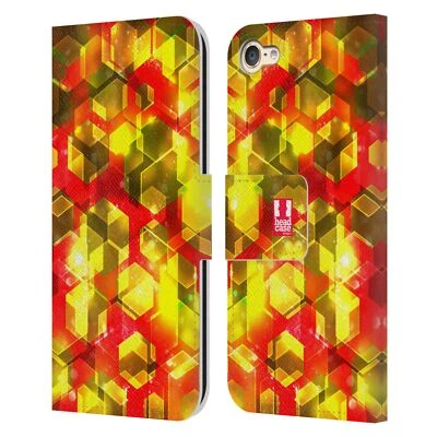 HEAD CASE DESIGNS BOKEH CHRISTMAS EDITION LEATHER BOOK CASE FOR APPLE iPOD TOUCH - Image 1 of 4