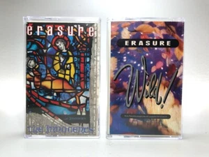 Erasure THE INNOCENTS/WILD! 2x Vintage Cassettes **EXCELLENT CONDITION** TESTED - Picture 1 of 6