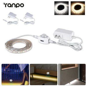 1-5M PIR Motion Sensor LED Strip Light In Under Cabinet Closet Night light 12V S - Picture 1 of 14