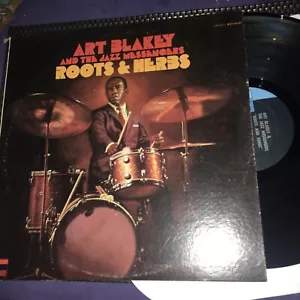 Art Blakey The Jazz Messengers Lp Roots And Herbs Blue Note BST 84347 Liberty - Picture 1 of 4