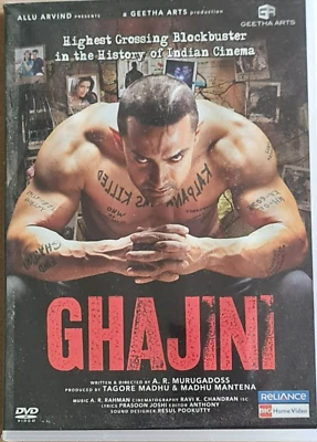 GHAJINI 2 DISC DVD Aamir Khan, Asin , A.R. Murugadoss - Image 1 of 4