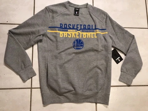 NWT UNK Golden State Warriors NBA GRAY Sweater Men's XL Cover