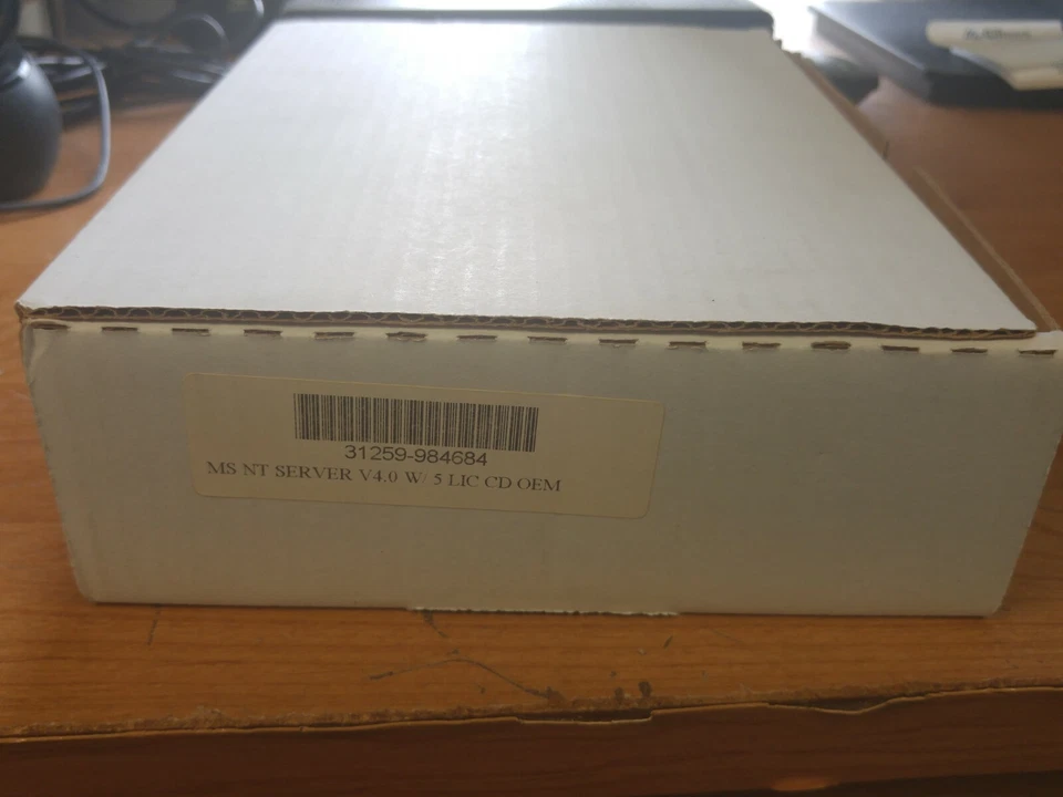 Microsoft Windows NT Server v4.0 w/5 LIC CD OEM Brand New Sealed in box - Image 1 of 1