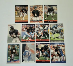 Bears Lot Richard Dent 1990 Pro Set 52 Neal Anderson 49 90 Pro SetKevin Butler - Picture 1 of 12