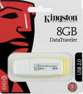Kingston Flash Drive 8GB Memory Stick Brand New - Image 1 of 4