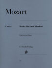 Prace na dwa fortepiany Wolfgang Amadeusz Mozart 2 fortepiany książka [Softcover]