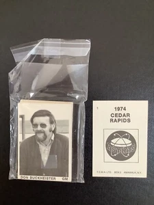 1974 Cedar Rapids Astros Minor League Team Set 28 Cards Strong Condition - Picture 1 of 1