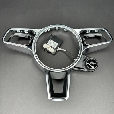 PORSCHE Panamera, acabamento de volante Cayenne com controle crono + módulo de calor - Imagem 1 de 4