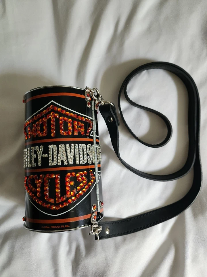 Bandolera Harley Davidson Metal Estrás Malversación Foto 1 de 4