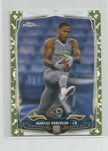 2014 Topps Chrome Mini MARCUS ROBERSON Camo Refractor 78/99 - Picture 1 of 1