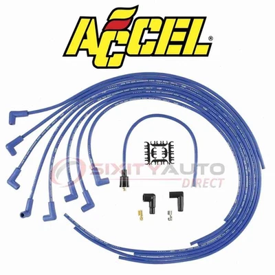 ACCEL Spark Plug Wire Set for 1976-1978 Plymouth PB300 6.6L 7.2L V8 - ch Foto 1 de 4