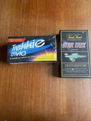 Trekkie Trivia Quiz and Trivial Pursuit VHS Foto 1 de 4