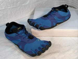 Vibram Five Fingers V-Alpha 19M7102 US 12.5 - 13 EU 48 Blue Black Running Nice - Picture 1 of 24
