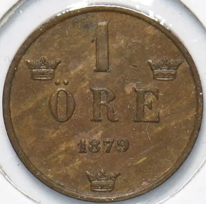 Sweden 1879 Ore 192662 combine shipping - Picture 1 of 2
