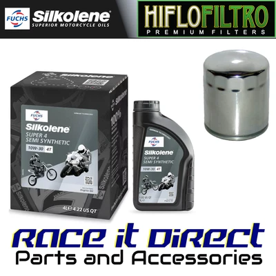 Aceite y filtro para Yamaha XV1900 CTS Stratoliner S 2006-2010 cromo Silkolene HF Foto 1 de 4