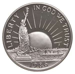 1986-S PROOF Statue of Liberty Commemorative Half Dollar - Picture 1 of 3