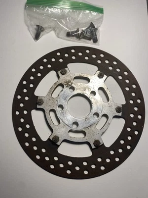 Performance Machine PM Brake Rotor Disc & Carrier Harley Drag Bike  - Image 1 of 2