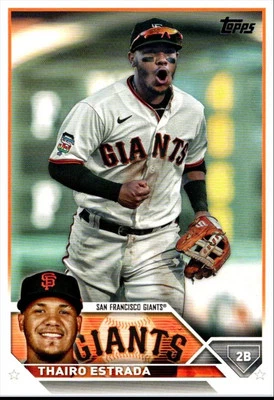 2023 Topps Thairo Estrada San Francisco Giants #560 - Image 1 of 2