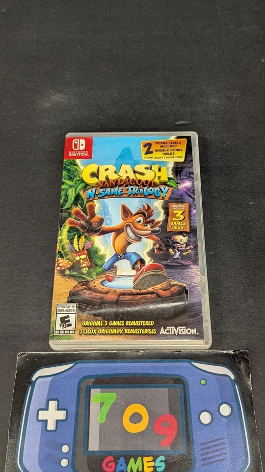 Crash Bandicoot N. Sane Trilogy (Nintendo Switch) Foto 1 de 1