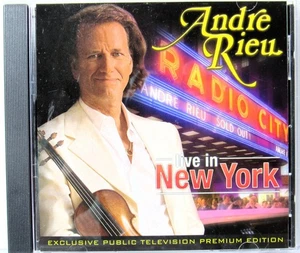 Andre Rieu - Live in New York CD 2007 Public Television Edition Classical Denon - Picture 1 of 2