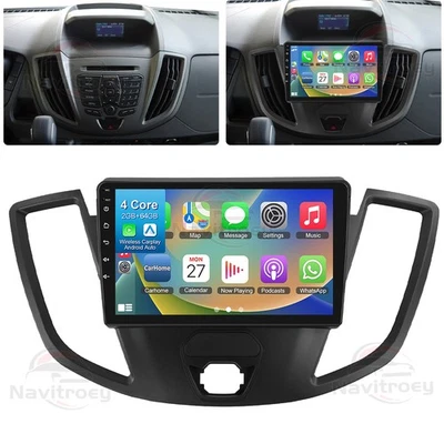 Radio GPS estéreo para coche CarPlay Android 15 para Ford Transit 150 250 350 2015-2019 Foto 1 de 4