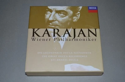 Karajan - The Great Decca Recordings / Wiener Phil. / DECCA 1995 / 9CD Box - Bild 1 von 3