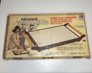 Bandeja de calentamiento eléctrica Bissell vintage con caja original y documentación de garantía - Imagen 1 de 8