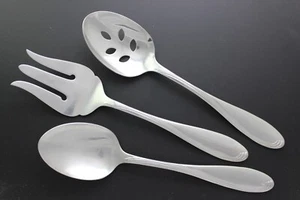 Oneida Stainless - CAMBER Glossy - 3 Piece Serving Set - Picture 1 of 2
