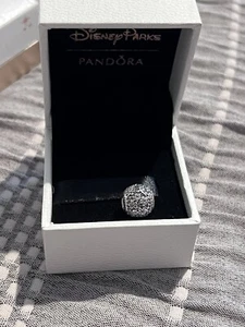 New Disney Epcot Flower & Garden 2016 Spaceship Earth Floral Pandora Charm Bead - Bild 1 von 6