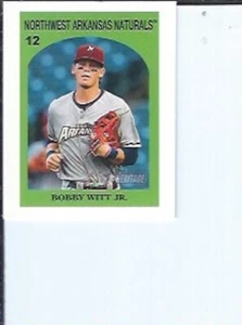 Bobby Witt Jr. 2021 Topps Heritage Minors Venezuelan Stamp - Bild 1 von 1