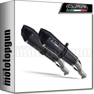 exhaust only carbon look gpr for husqvarna te 630 e - sms 630 - smr 630 2012 12 - Picture 1 of 3