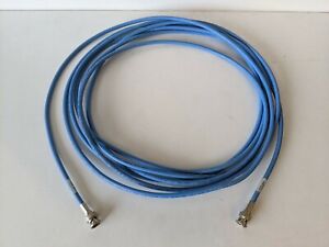 Belden 1505A BNC coaxial HD video 75ohm 24ft - great shape - blue single cable