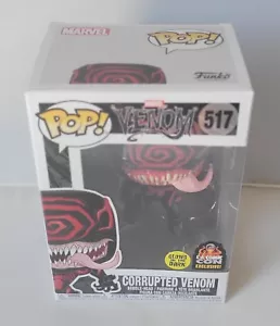 ¡FUNKO POP! Marvel Venom Corrupted Venom Gitd #517 La Comicon 2019 Bobble Head nuevo en caja - Imagen 1 de 6