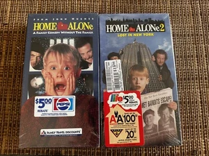 Home Alone 1 & 2 VHS *SEALED* - Picture 1 of 5