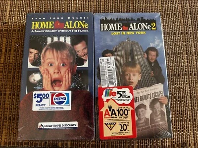 Home Alone 1 & 2 VHS *SEALED* - Image 1 of 4