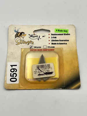 Magnus Stinger Replacement Blades 4 Blade 100 GRAIN 3 PACK - Image 1 of 4