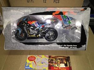 1:12 MINICHAMPS YAMAHA 2007 ASSEN VALENTINO ROSSI NEW SEALED SHIP. WORLDWIDE - Foto 1 di 1