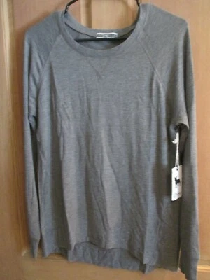 NUEVO PJ SALVAGE PIJ's ROPA DE DORMIR M Pijama CAMISA TOP Ropa de estar Gris Jaspeado Foto 1 de 3