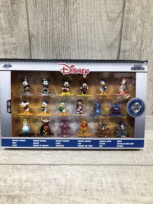 NEW Jada Toys Nano Metalfigs Disney Series 1 Set of 18 Diecast Figures New Seal - Image 1 of 4