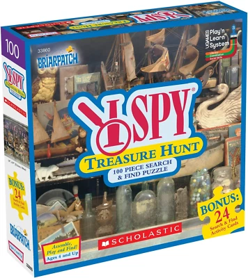 Briarpatch I Spy Treasure Search and Find Puzzle Game 100 Piece Set - image 1 of 4