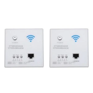 2 Stück 300 m Wand-Embedded Wireless Router Ladeanschluss - Bild 1 von 12