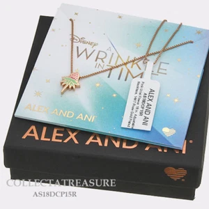 Authentic Alex and Ani Pink Uriel Flower 18" Adjustable 14kt Rose GP Necklace - Picture 1 of 1