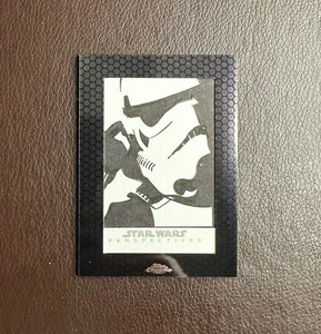 Topps Star Wars Chrome Perspectives Stormtrooper Sketch Card 1/1 by Kevin Graham - Picture 1 of 2