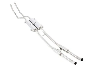 JAGUAR E-TYPE S1 4.2, S1.5 COMPLETE STAINLESS STEEL EXHAUST SYSTEM BSSJR016 - Picture 1 of 1